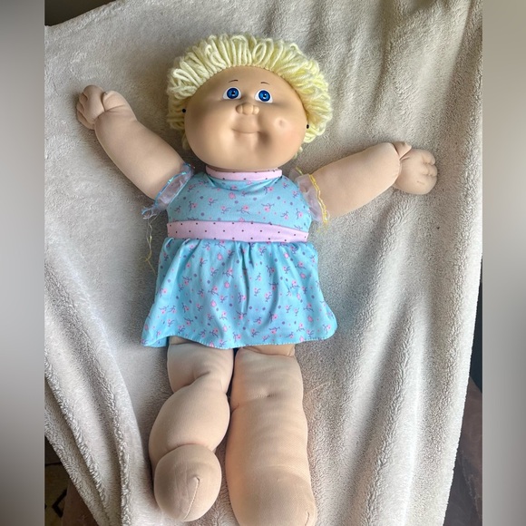 Cabbage patch vintage 1983 #3 blonde/blue doll - children - Picture 3 of 17